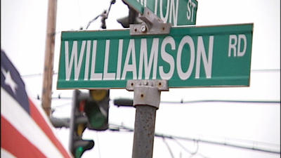 williamson road sign